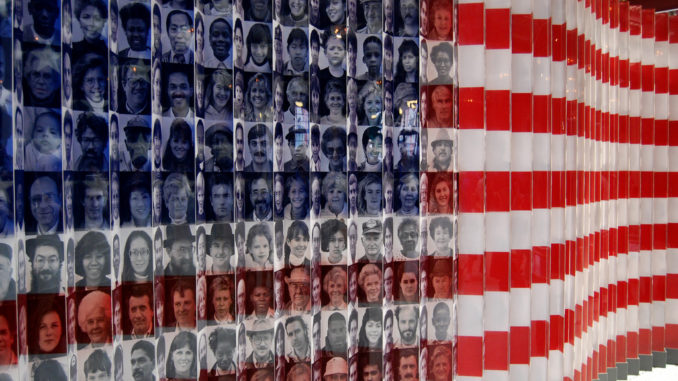 Look At The Ellis Island Immigrants In National Flag