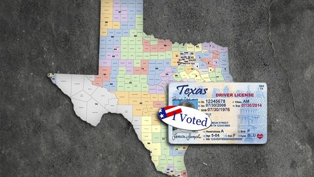Redistricting Voter ID in the given picture