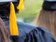 The students completing graduation from the university