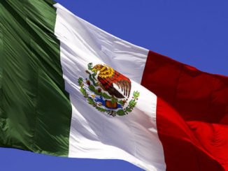 The mexican flag given in the picture
