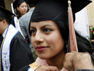 A Dreamer On Her Graduation Ceremony