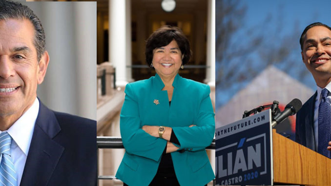 The principal and mentor of the Latino Candidates