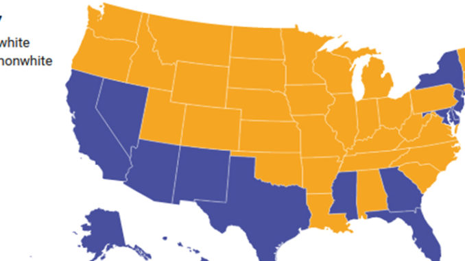 A Map Describes The Majority Of No White