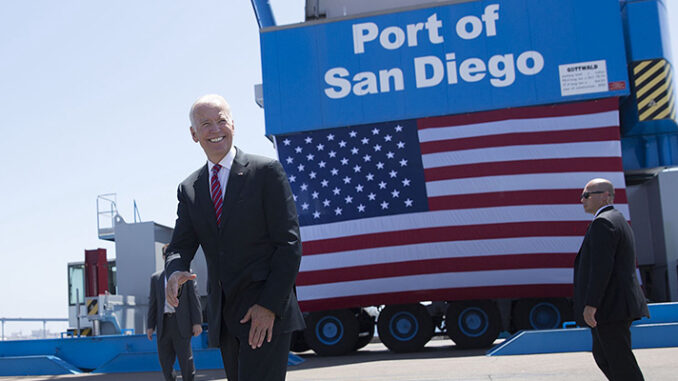 Biden on trade to port of San Diego