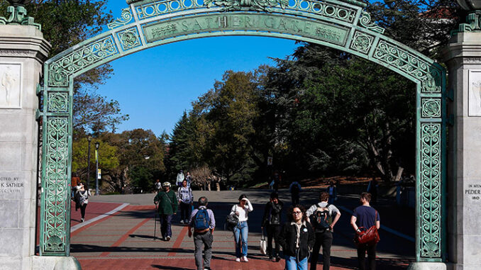 The given picture is of UC Berkeley