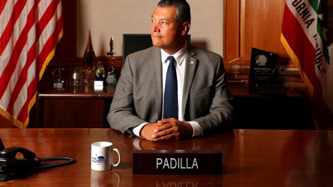 Alex Padilla in the given picture